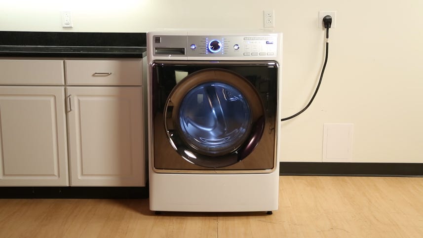 Dry big laundry loads fast with Kenmore's Elite 81072 dryer