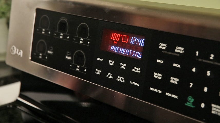 LG's connected Smart ThinQ oven