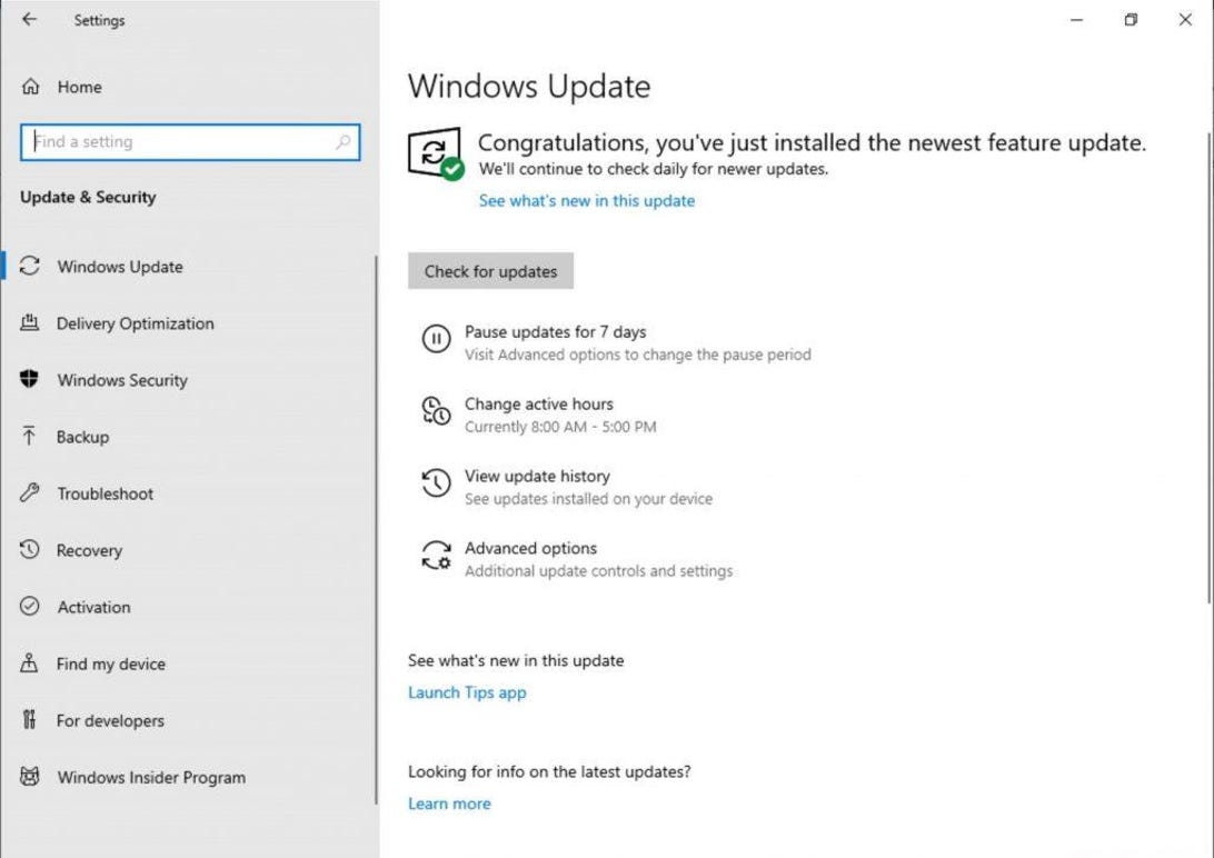 You’ll soon be able to pause Windows 10 Home updates for up to 7 days