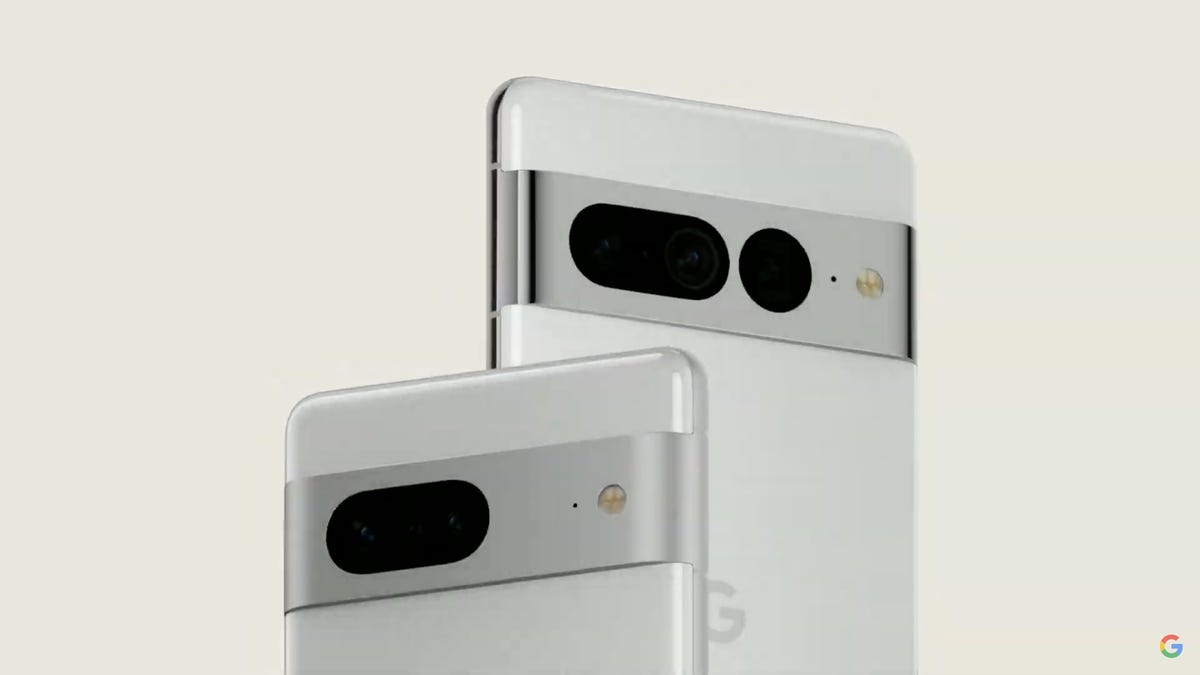 Pixel 7 rear cameras preview from Google I/O May 2022 presentation