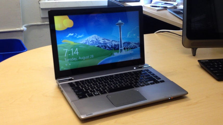 Toshiba Satellite P845t adds touch