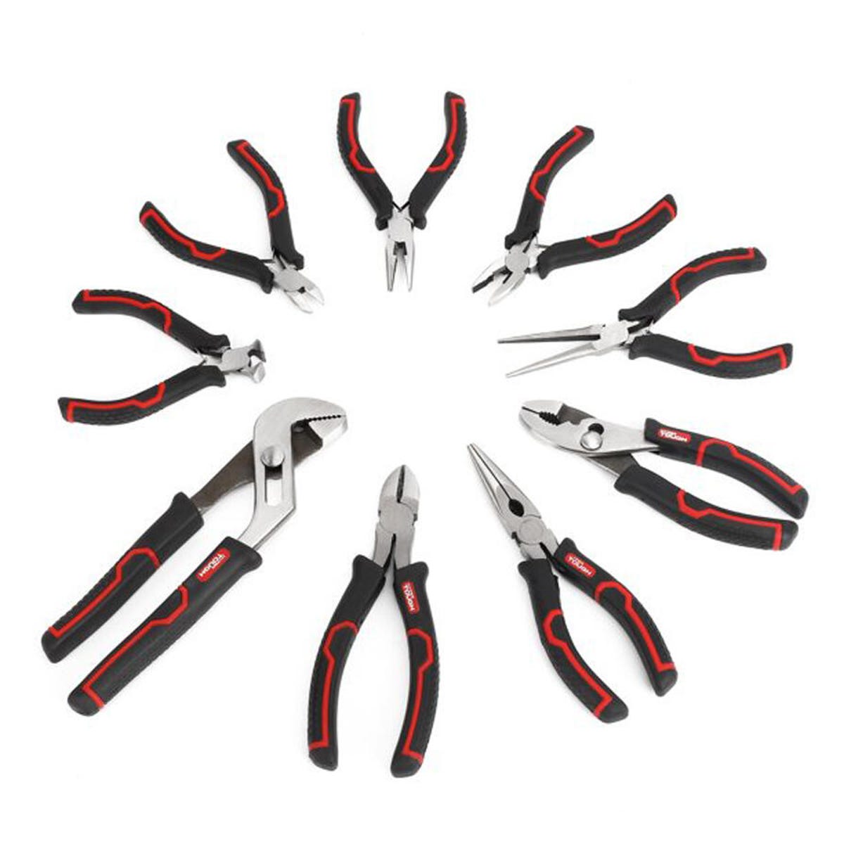 Do It All With This 9-Piece Ergonomic Pliers Set for $8 - CNET