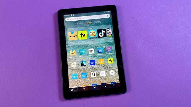 Amazon Fire HD 8 (2022) Review: Value Pricing and Bright Screen Remain Its Best Assets
                        The next-generation Fire HD 8 tablet is lighter and has an upgraded processor that improves performance. But it costs  more than the previous model.