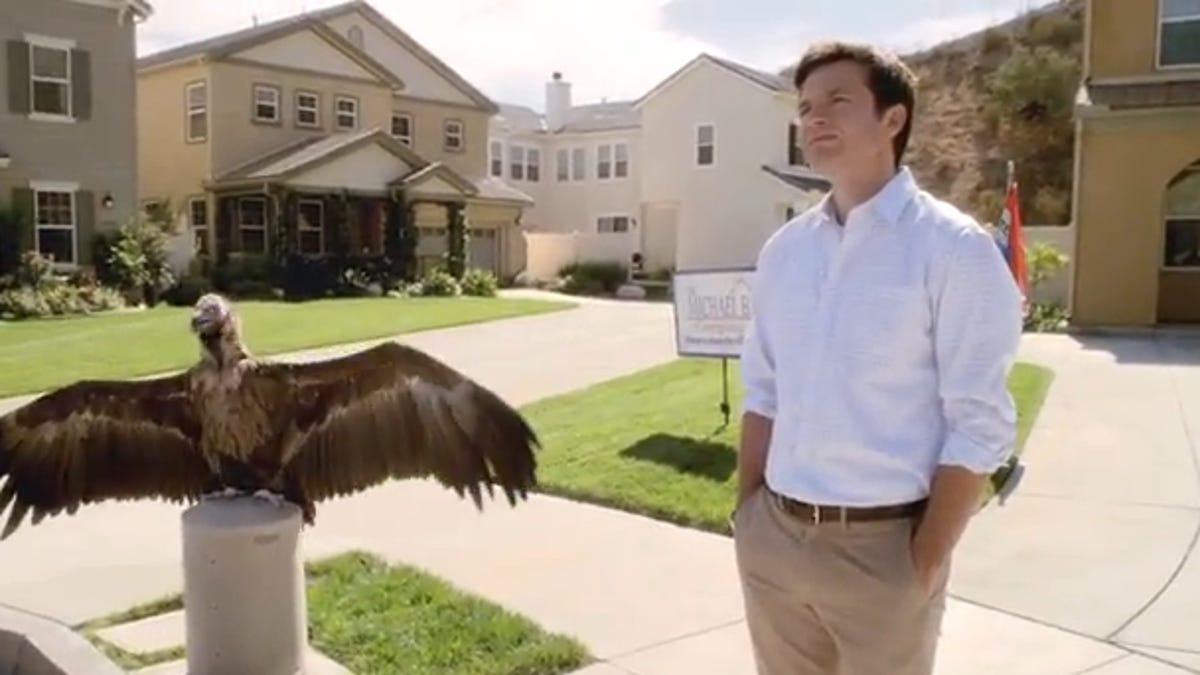 Jason Bateman and a friend in a promo clip for Netflix&apos;s new season of "Arrested Development."