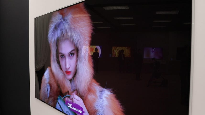 Crazy eights: LG Display's 88-inch 8K OLED TV