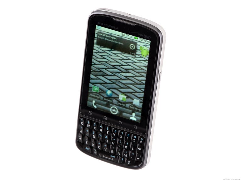The Motorola Droid Pro has a touch screen and a keyboard in case you need both.