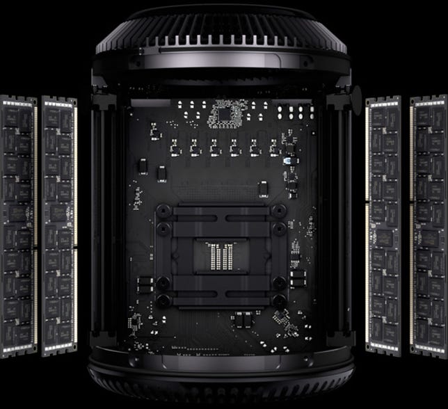 Memory expansion in the new Mac Pro