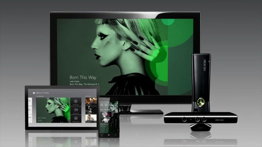Xbox Music service has its limits