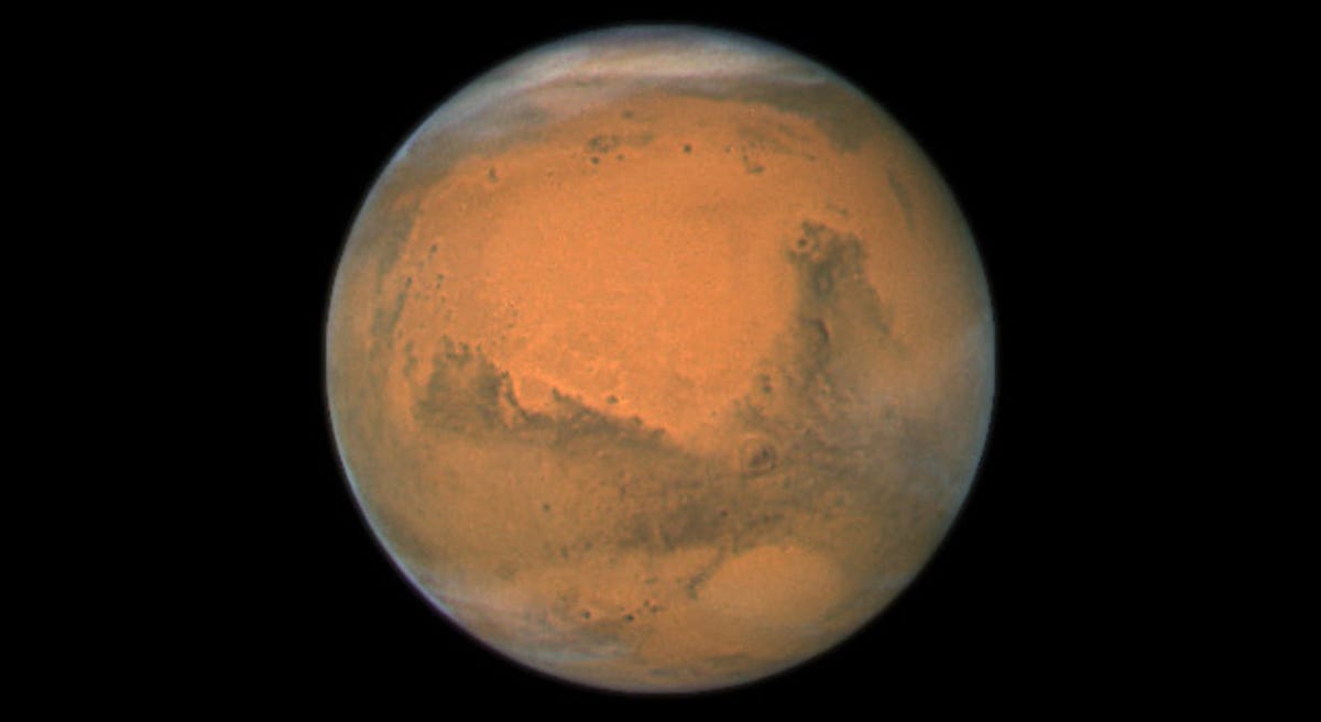 Mars image from NASA