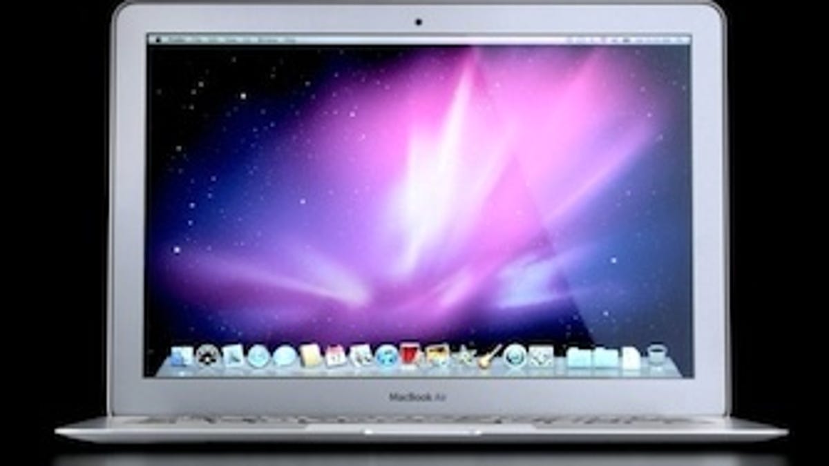 The MacBook Air is expected to be updated with Intel Sandy Bridge processors.