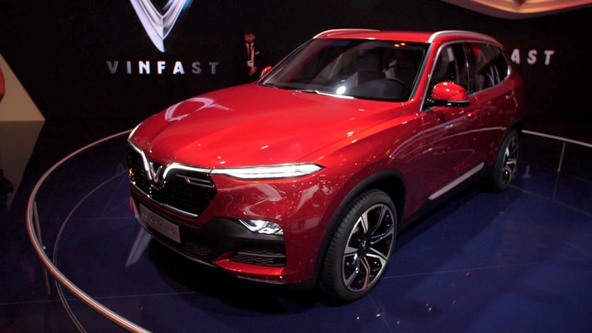 VinFast, the first Vietnamese car company, debuts at Paris Motor Show