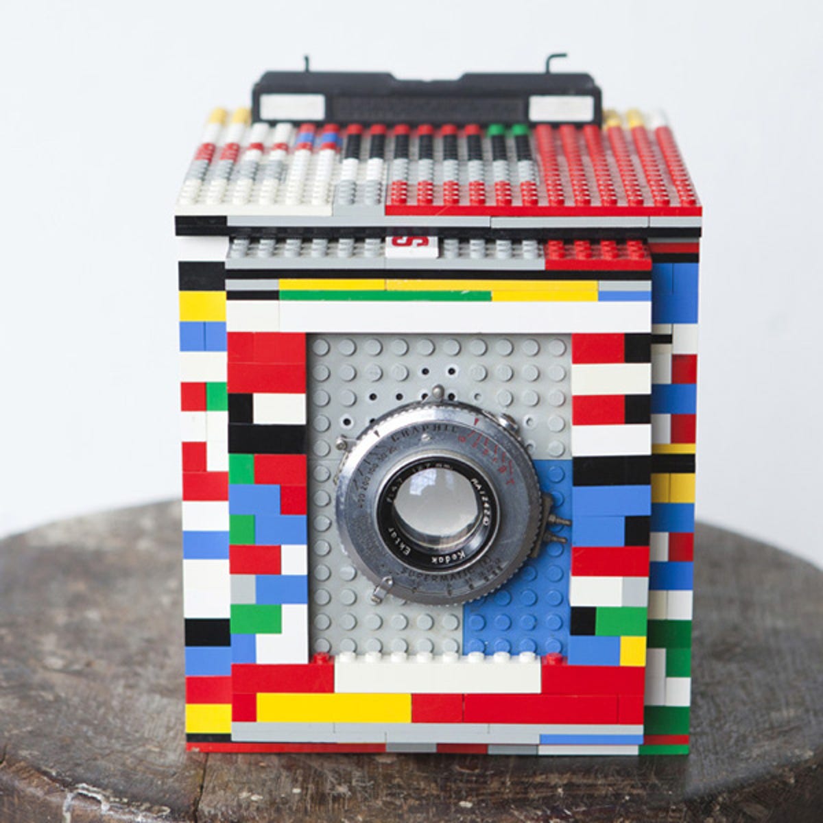 Lego large-format camera