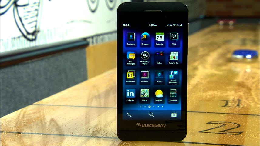 BlackBerry Z10: Not your father's BlackBerry