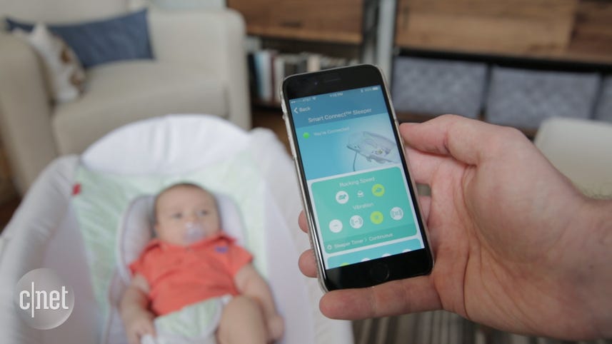 This smart baby sleeper makes parenting seem easy