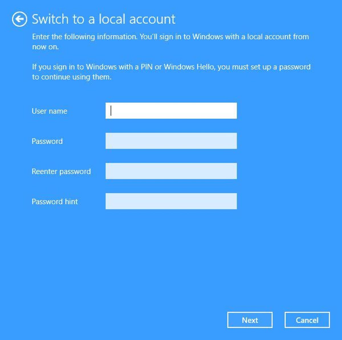 local-account-windows-10