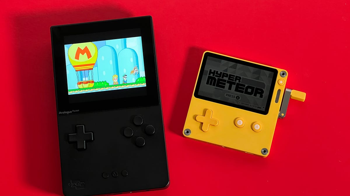 Panic Playdate vs. Analogue Pocket: Indie Gaming Handhelds Compared - CNET