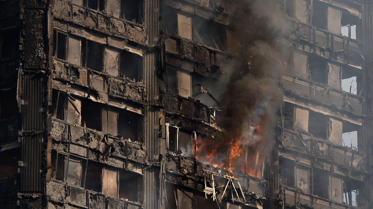 At Least Twelve Dead After Fire Rages Through London Tower Block