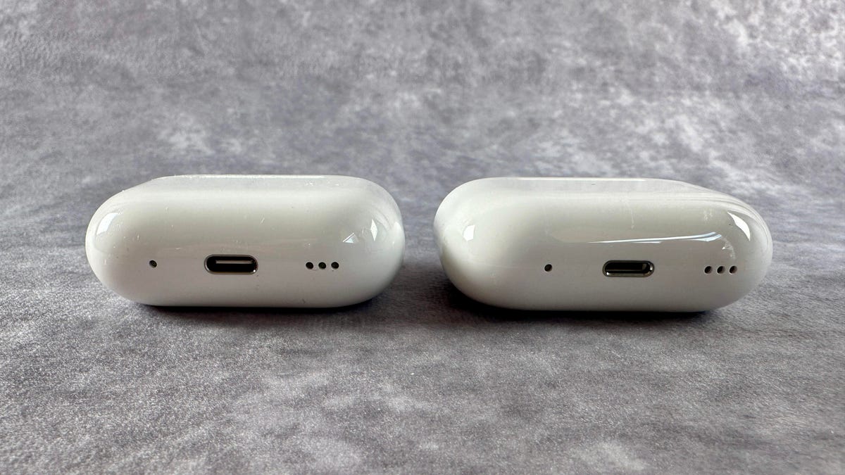 AirPods Pro 2 USB-C looks the same except for the port