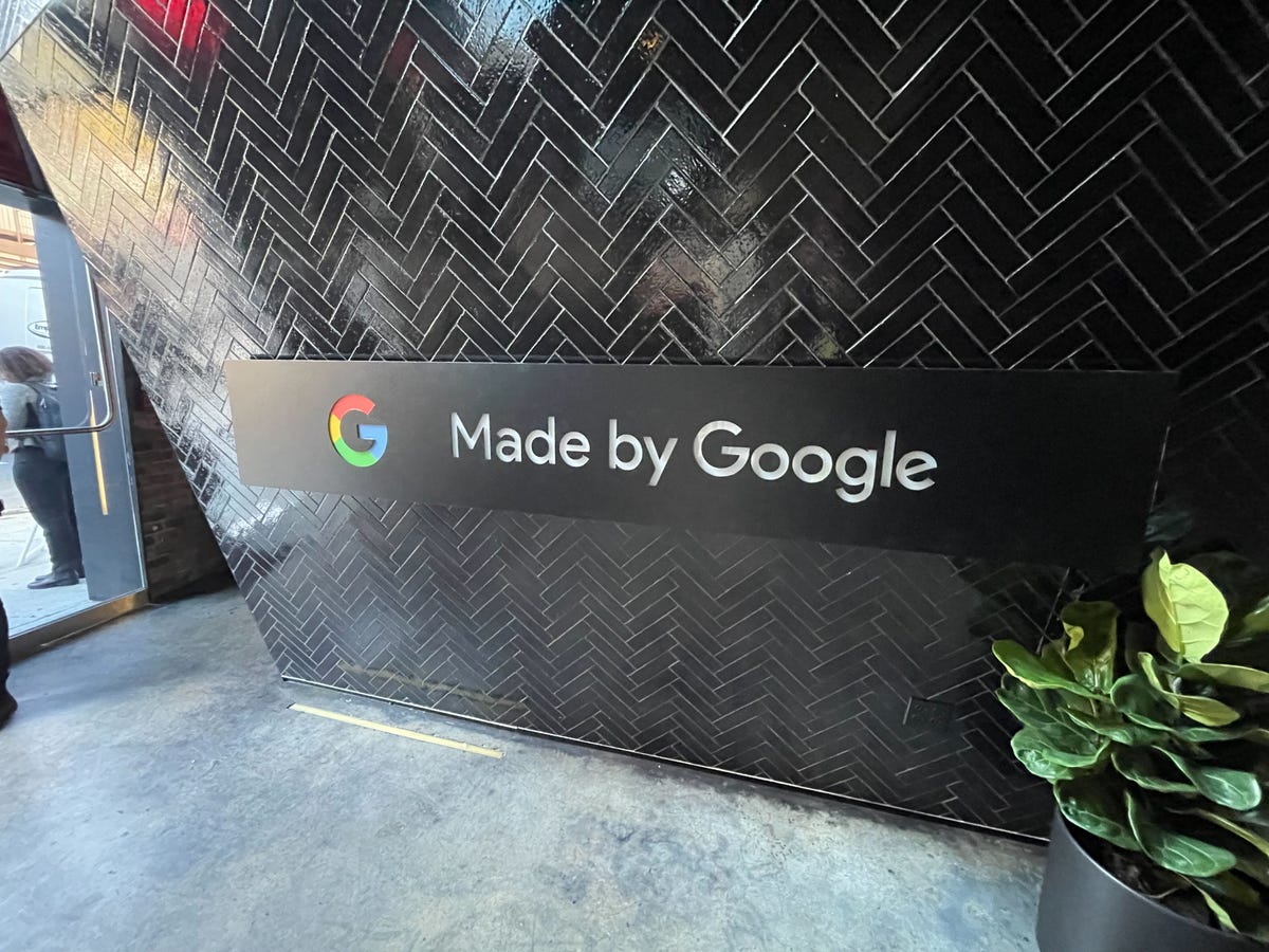 Made by Google sign