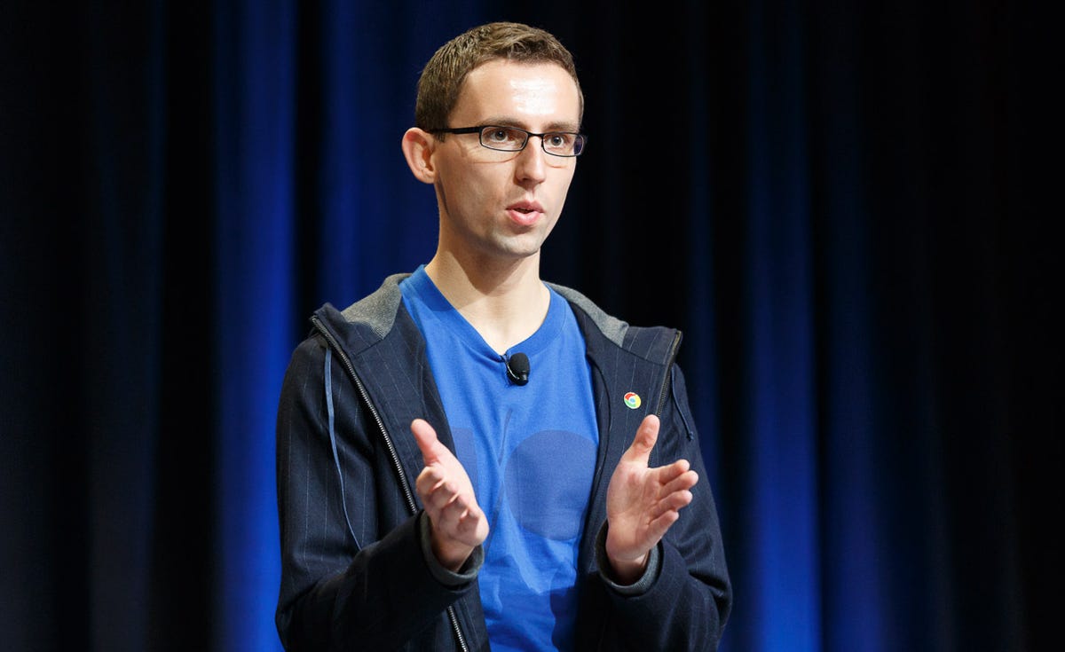Ilya Grigorik, a member of Google's Make the Web Faster team, touts the advantages of WebP at Google I/O 2013.