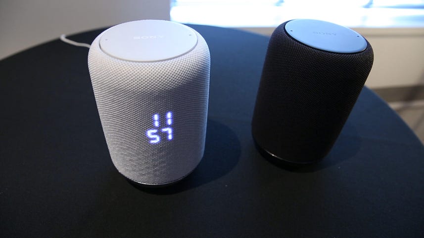 Sony's voice-enabled wireless speaker looks like Apple's HomePod, costs less