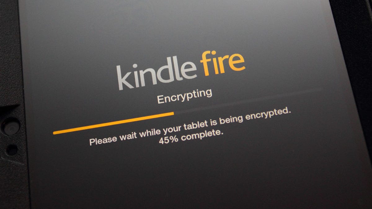 Kindle Fire HDX encryption