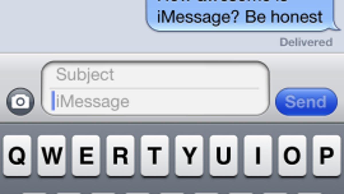 Is iMessage hurting SMS revenue? You better believe it.