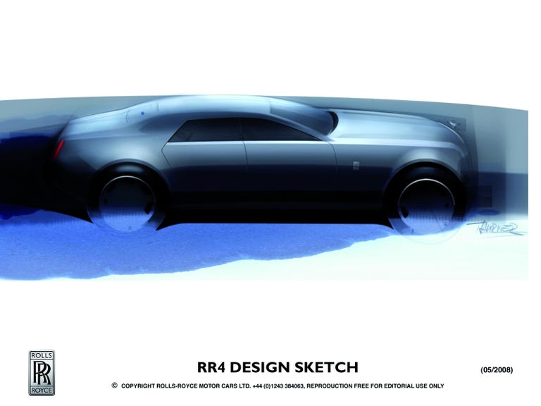 Rolls-Royce RR4 sketch