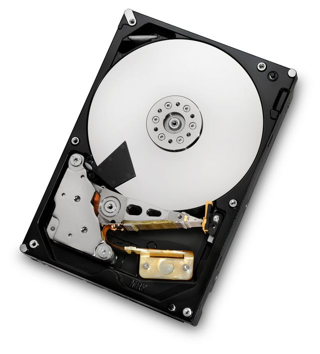 The new 3TB hard drive from Hitachi.