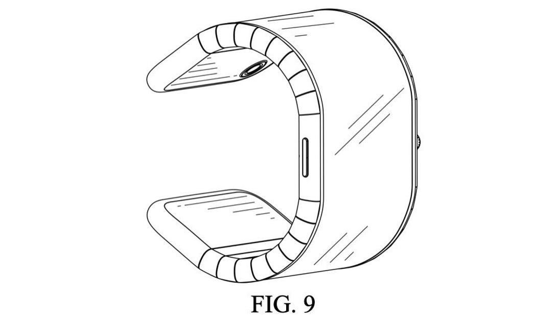 One TCL patent filing shows a foldable phone that curves into a smartwatch. 