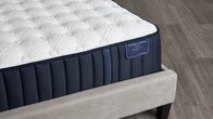 an overview of the Stearns and Foster Estate Hurston mattress in a king size