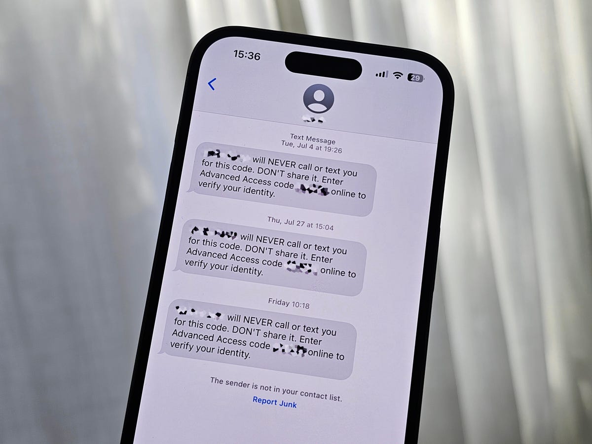 Mã xác minh tin nhắn văn bản trên iPhone