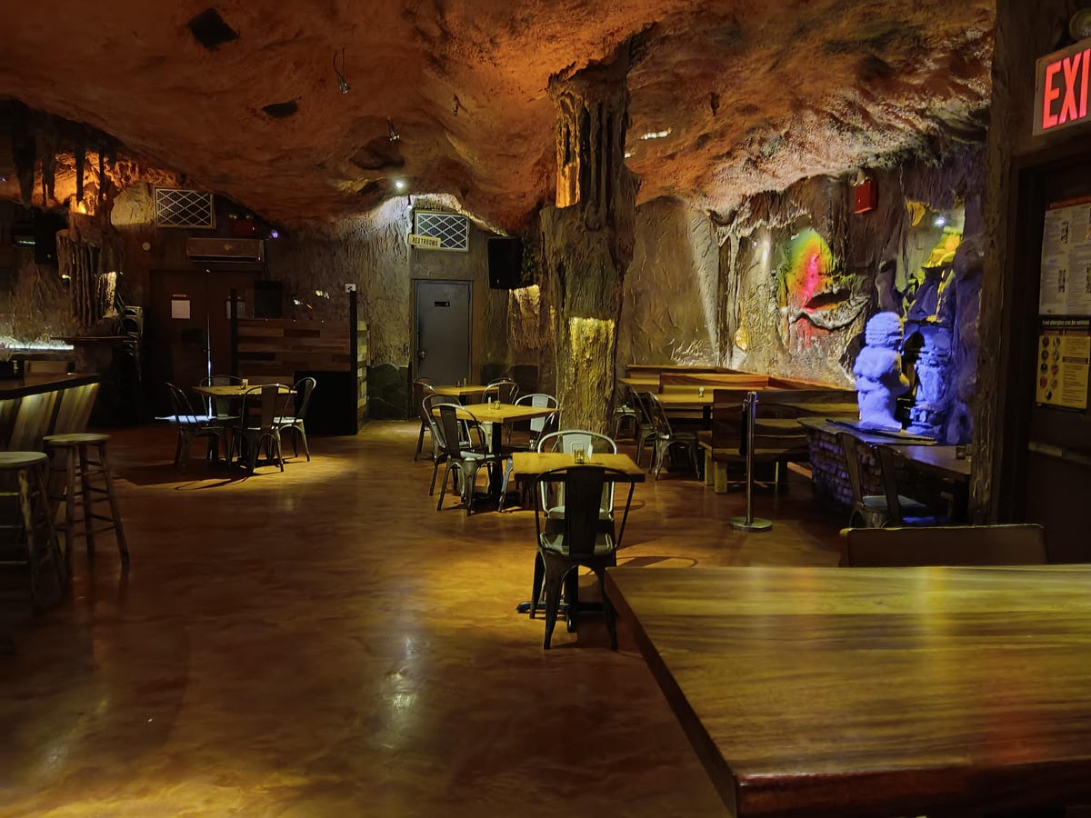 Restaurant photo inside La Caverna