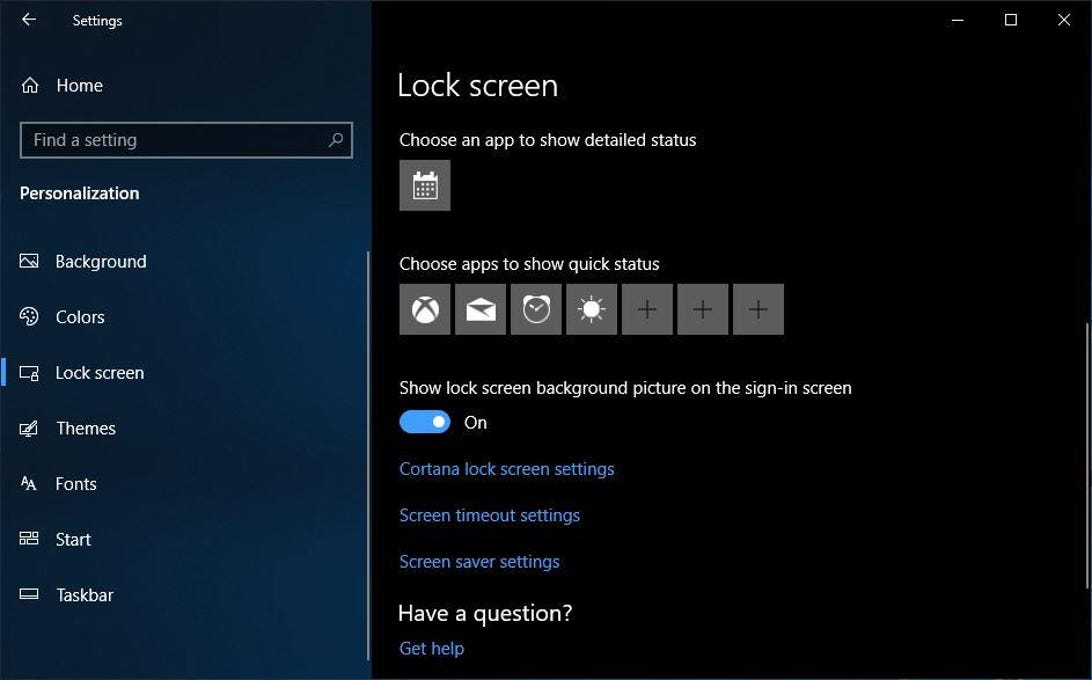 6 ways to customize the Windows 10 lock screen