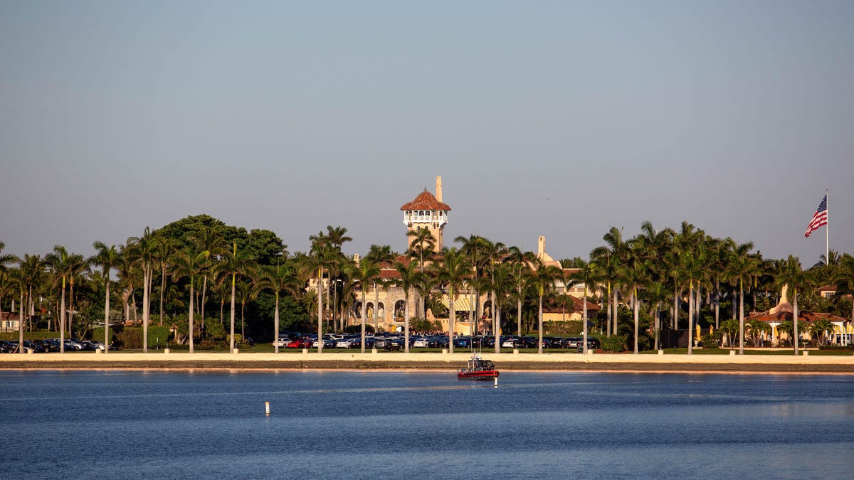 Mar-a-Lago from a distance