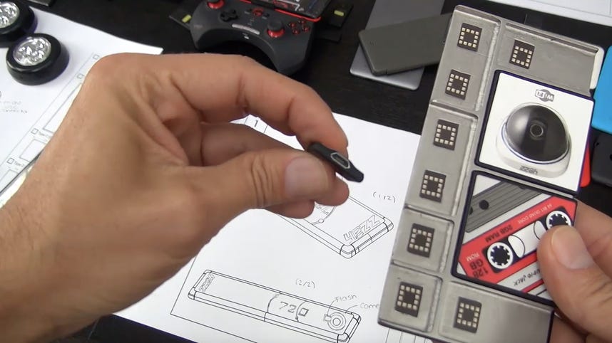 Close-up with Yezz's Project Ara modules