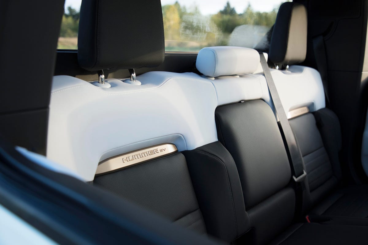 GMC Hummer EV - rear seats
