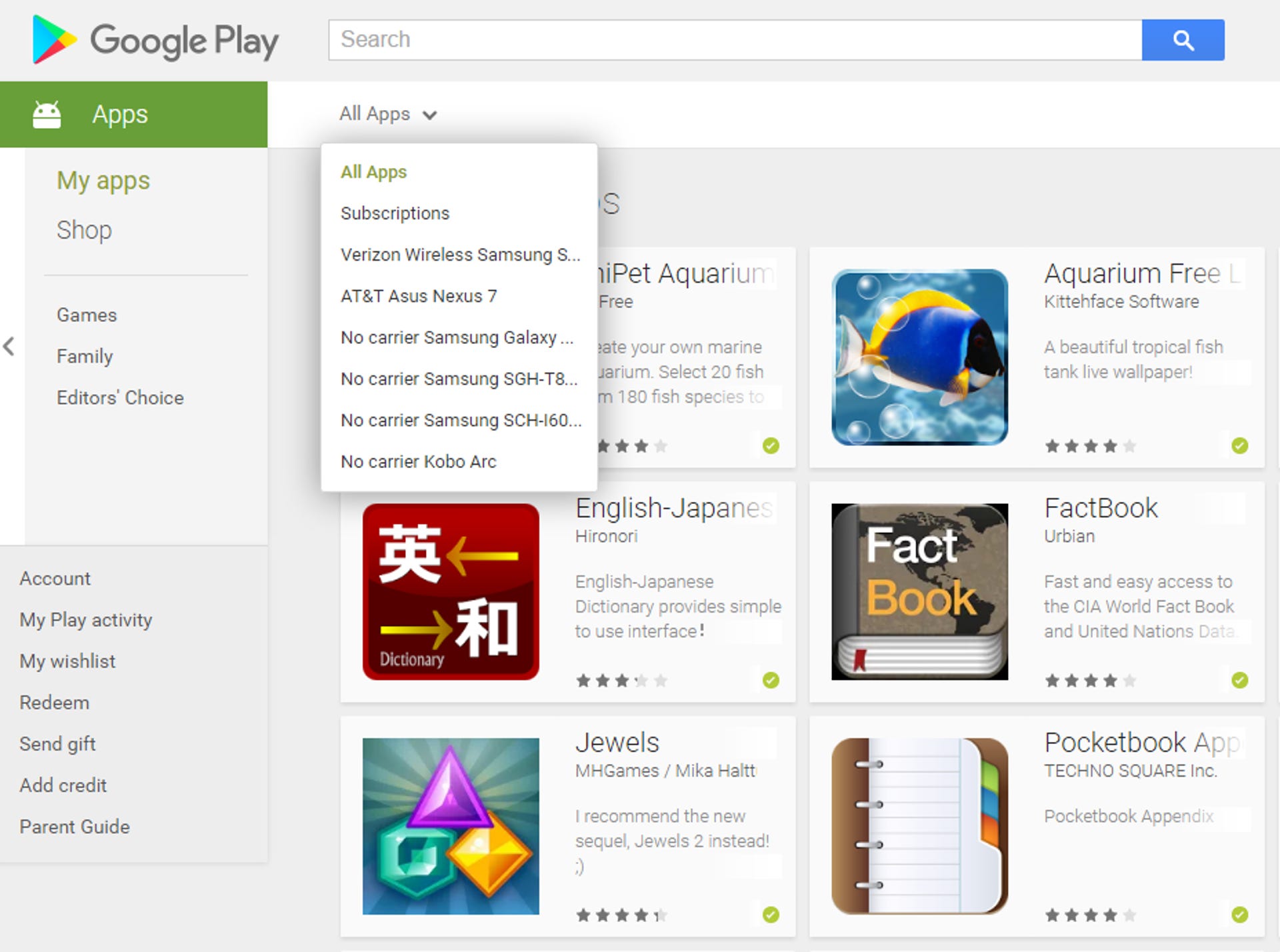 Google Play Store for Asus - Play Store Free