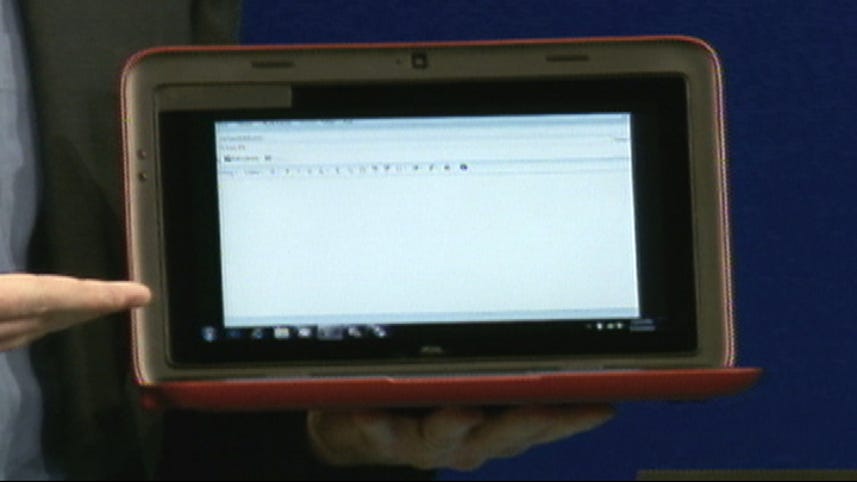 Dell unveils convertible Windows 7 tablet