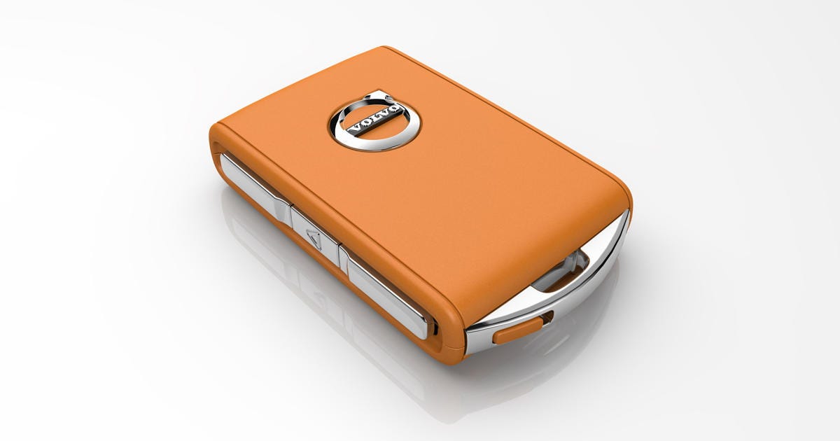 Volvo's orange Care Key lets owners set speed limits for thrill ...