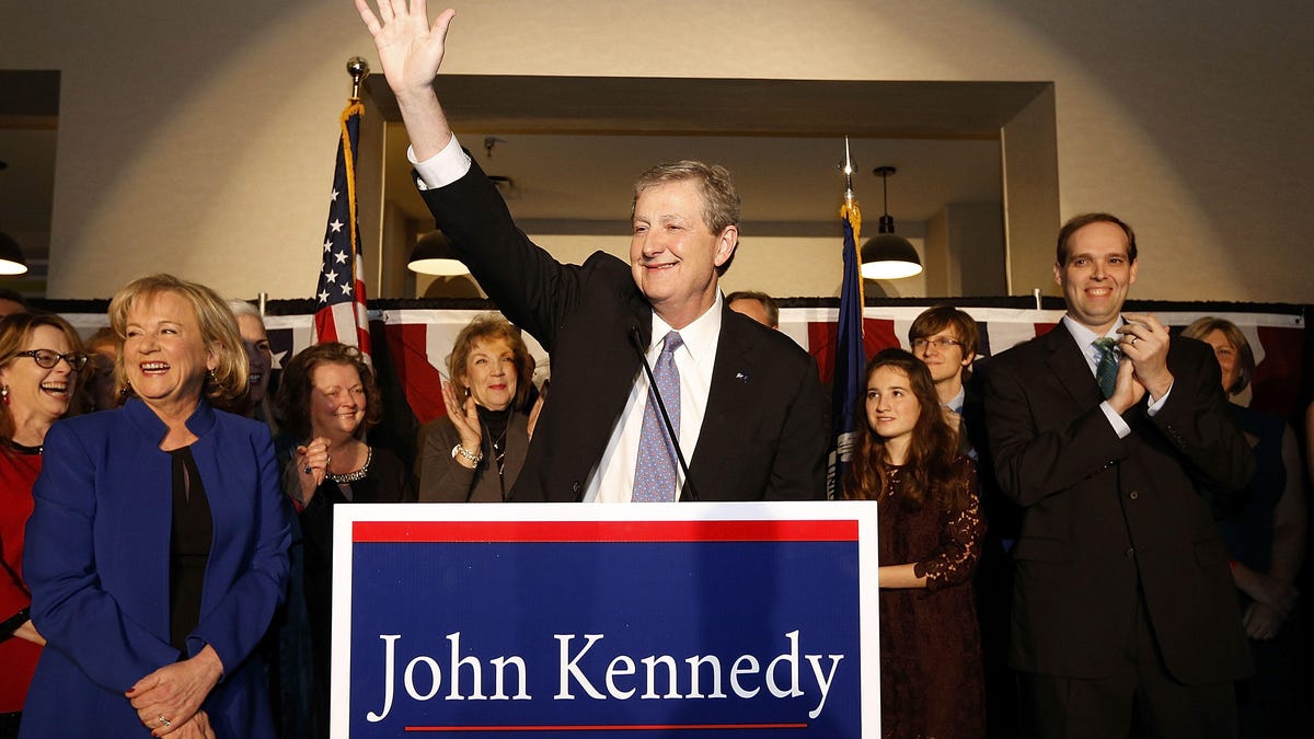 Republican Sen. John Kennedy of Louisiana
