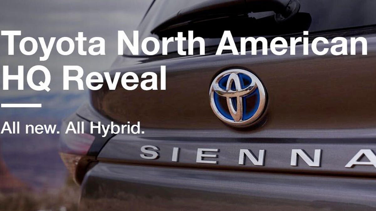 Toyota Sienna hybrid leak