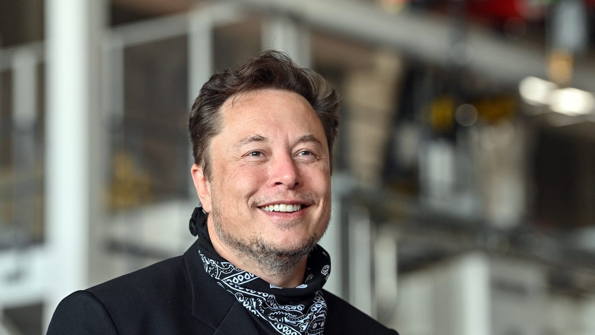 Elon Musk at Tesla Gigafactory in Germany
