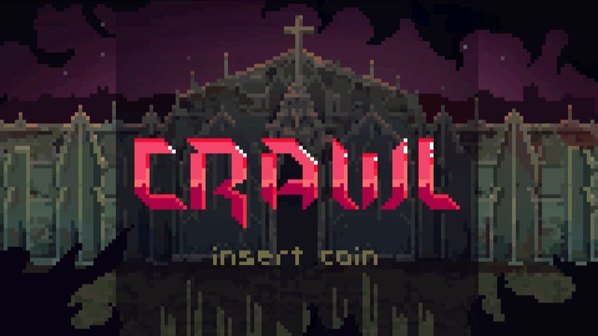 Crawl: a competitive arcade dungeon-brawler on show at PAX Aus 2014.