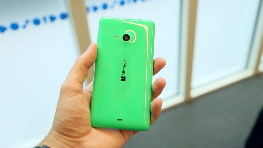 Microsoft's Lumia 535 is colourful and cheap