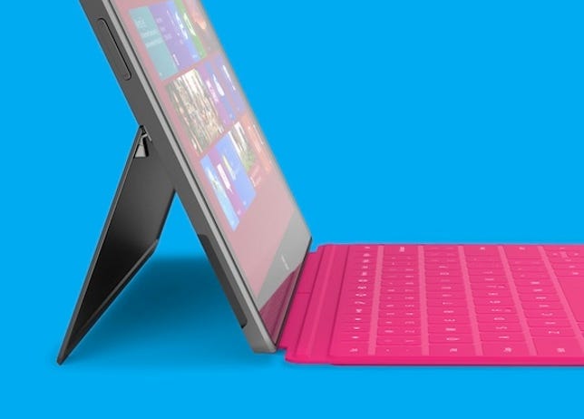 Surface with 3mm cover that functions as a keyboard and trackpad.