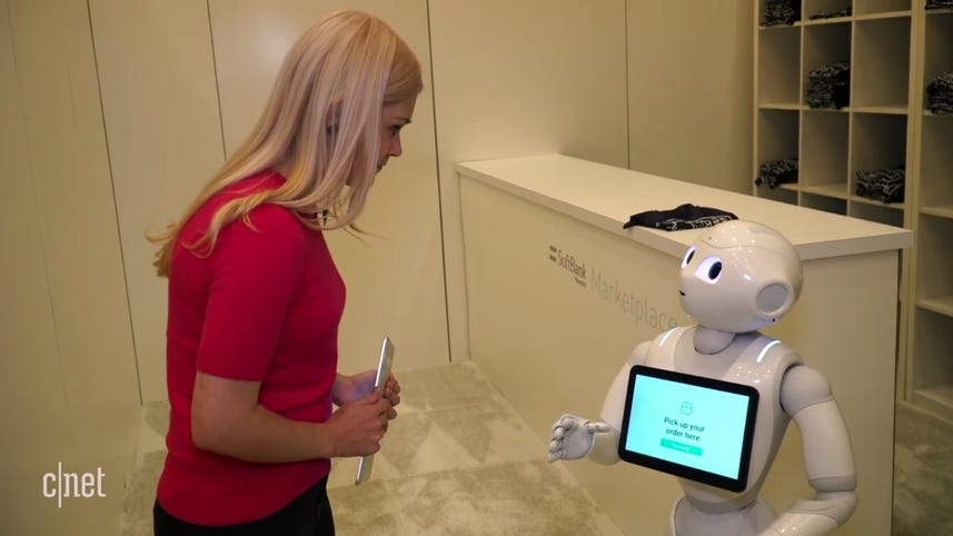 Softbank Pepper robot