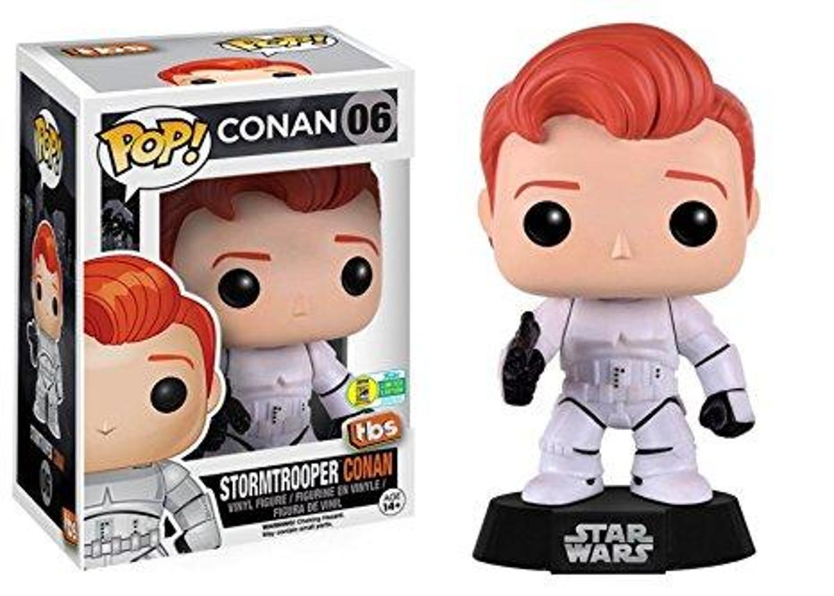 Conan O'Brien Stormtrooper bobblehead