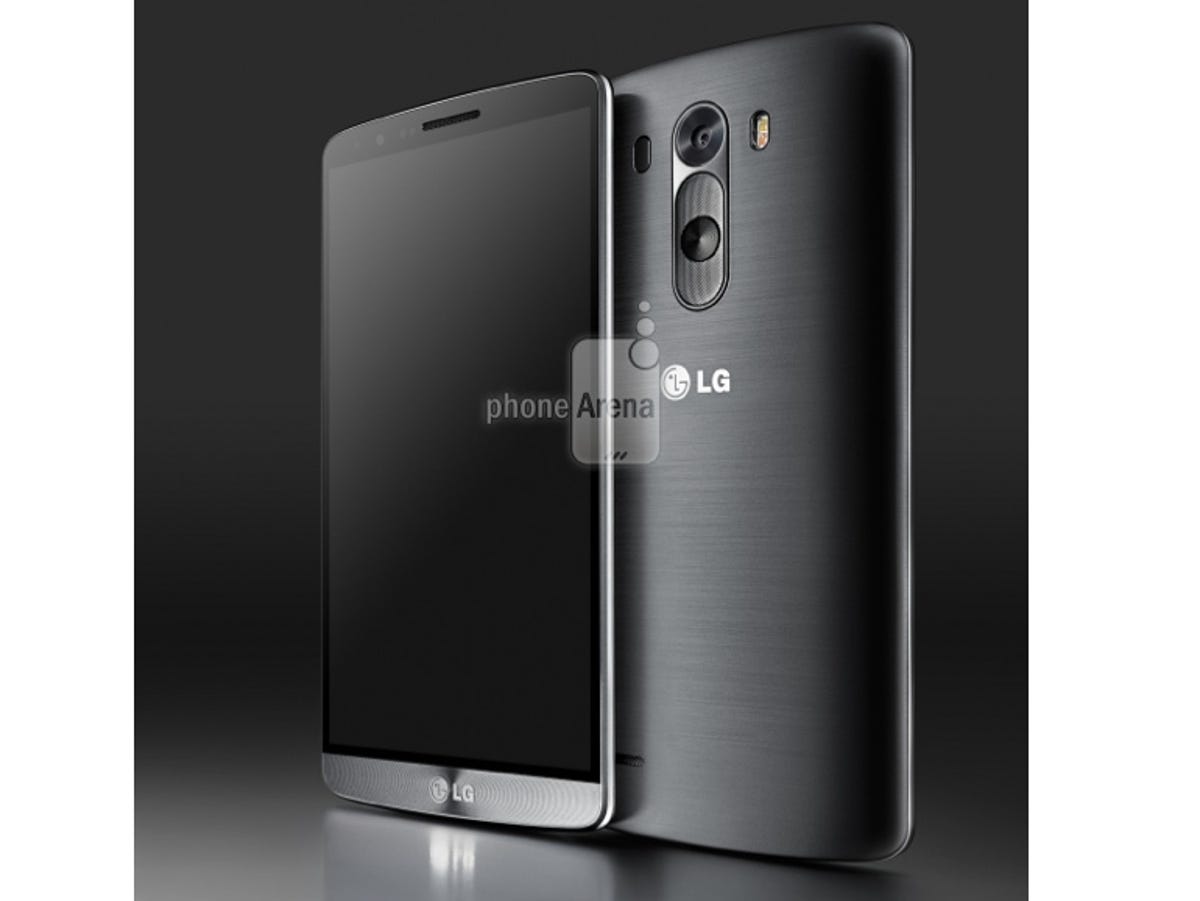 LG G3 render black