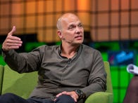 <p>Tony Fadell, former iPhone leader and founder of thermostat maker Nest, speaks at Web Summit in 2014. At this year's conference he's announcing he's joining the board of chip designer Arm.</p>
